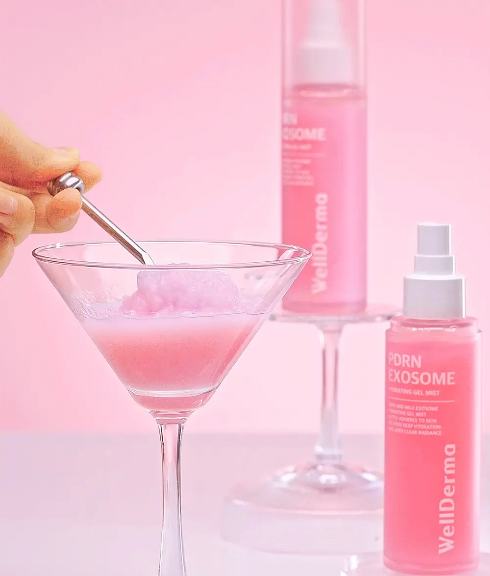 [겔크림 미니 증정] [겉쫀속촉/화잘먹] 웰더마 PDRN 엑소좀 젤리 겔 미스트 100ml 상세페이지 6